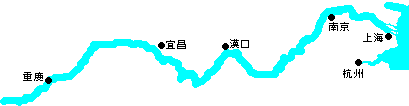 長江航路図